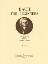 Bach for Beginners piano sheet music cover